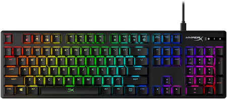 Alloy Origins - Mechanical Gaming Keyboard, Software-Controlled Light & Macro Customization, Compact Form Factor, RGB LED Backlit - Linear Red Switch